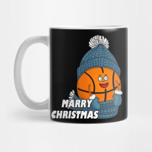 Christmas Basketball Mug